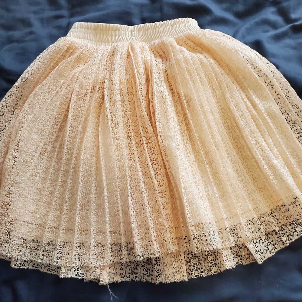 Girls pink skirt